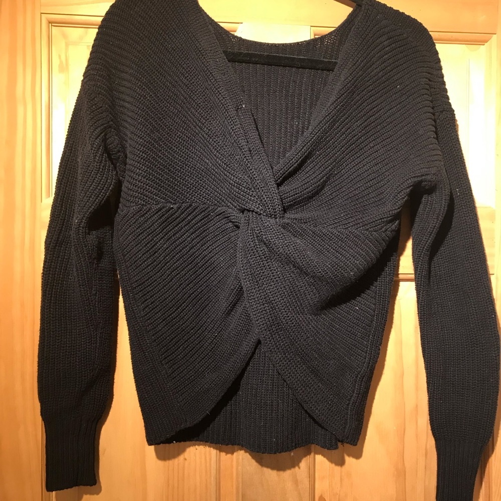 Twisted-sexyBack LOFT knit 100% Cotton